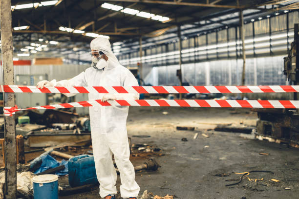 Professional Drug Lab Cleanup technician working in King City, CA